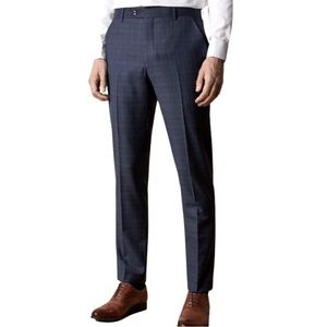 NWT Ted Baker London Westt Debonair Check Trouser Modern Fit Men’s Size:36